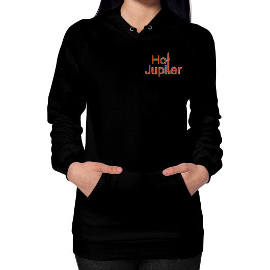 Hoodie (on woman) Black Green World Productions