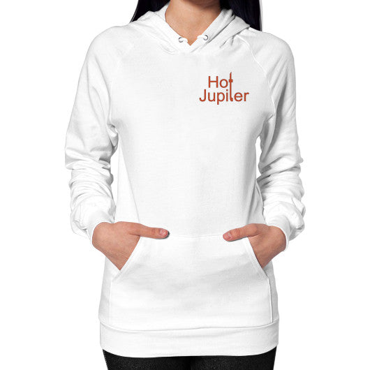 Hoodie (on woman) White Green World Productions
