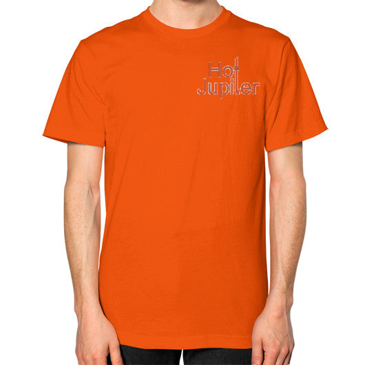 Unisex T-Shirt (on man) Orange Green World Productions
