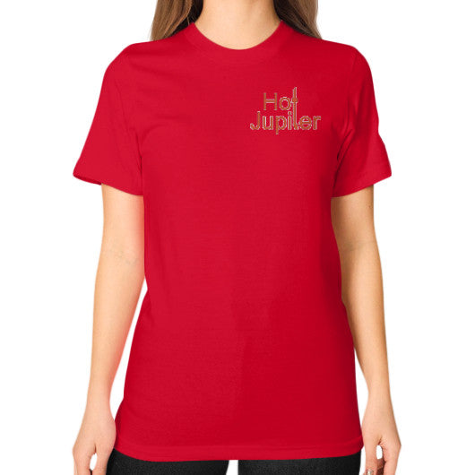 Unisex T-Shirt (on woman) Red Green World Productions