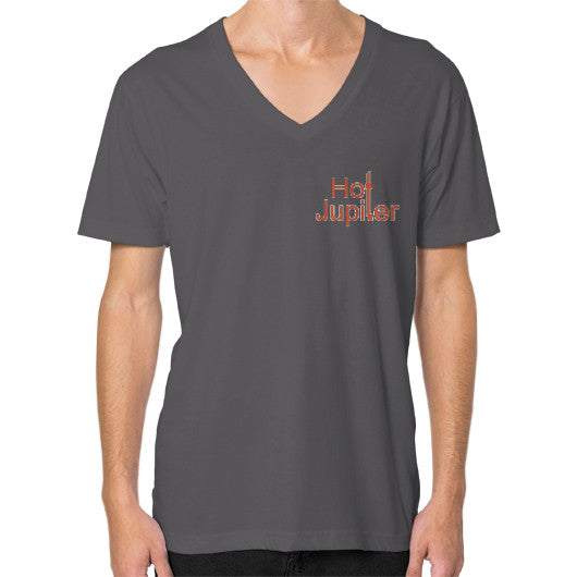 V-Neck (on man) Asphalt Green World Productions