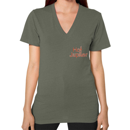 V-Neck (on woman) Lieutenant Green World Productions