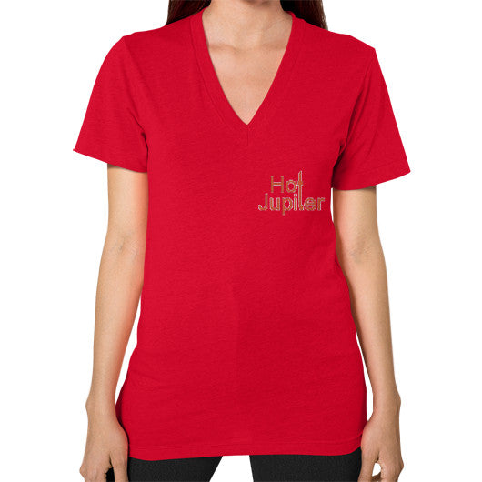V-Neck (on woman) Red Green World Productions