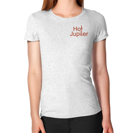 Women's T-Shirt Ash grey Green World Productions