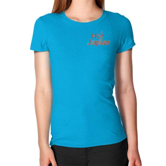 Women's T-Shirt Teal Green World Productions