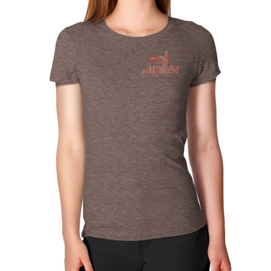 Women's T-Shirt Tri-Blend Coffee Green World Productions